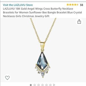 Beautiful blue necklace